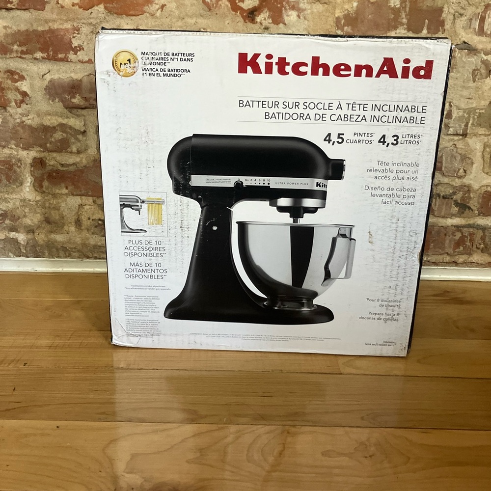 KitchenAid Black Stand Mixer